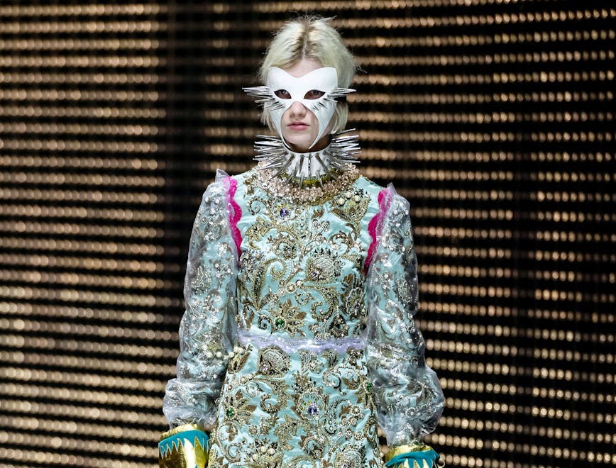 gucci show milan fashion week runway milan lombardy performer person human accessories accessory