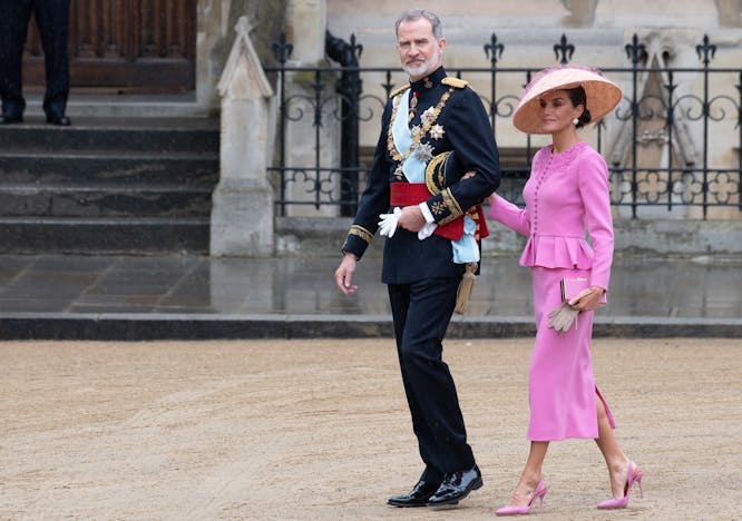 Ispanijos karalius Felipe VI ir karalien Letizia, Vida Press nuotr.