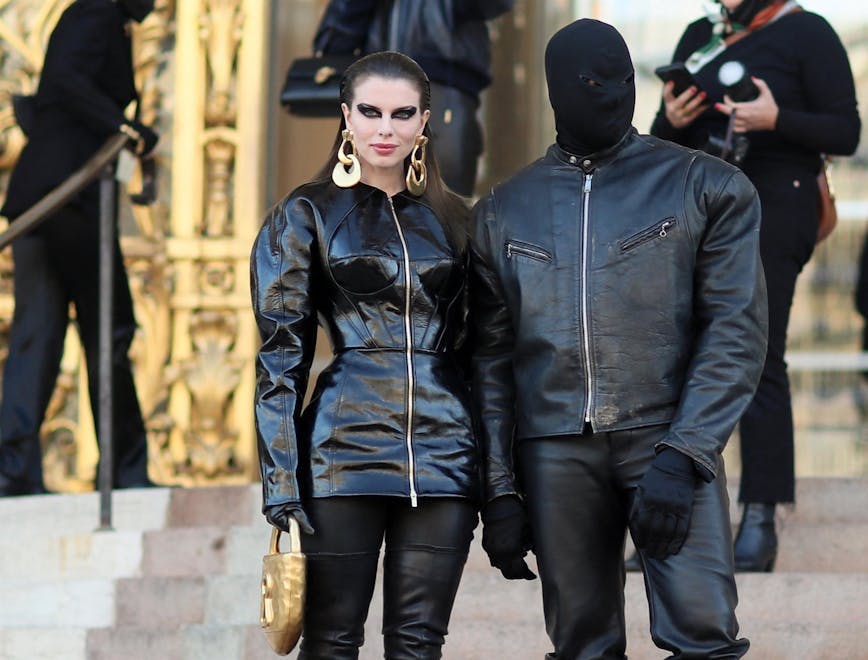 Julia Fox ir Kanye Westas Paryžiuje, Vida Press nuotr.