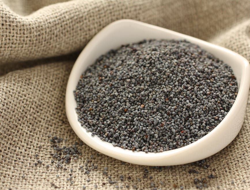 poppy seed bowl food seeds ingredient background white aroma healthy grain raw dry aromatic seasoning condiment natural diet nutrition agriculture kitchen taste flavor foodstuff closeup dull matting poppyseed black plant cooking nobody organic vegetarian cuisine vitamin product heap spice pastry fiber culinary roasted utensil nourishment vegan sweets ceramic sackcloth produce plate chia seeds
